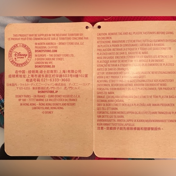 Disney Minnie Mouse Holiday Christmas 
Disney Store 2016 - Picture 5 of 6